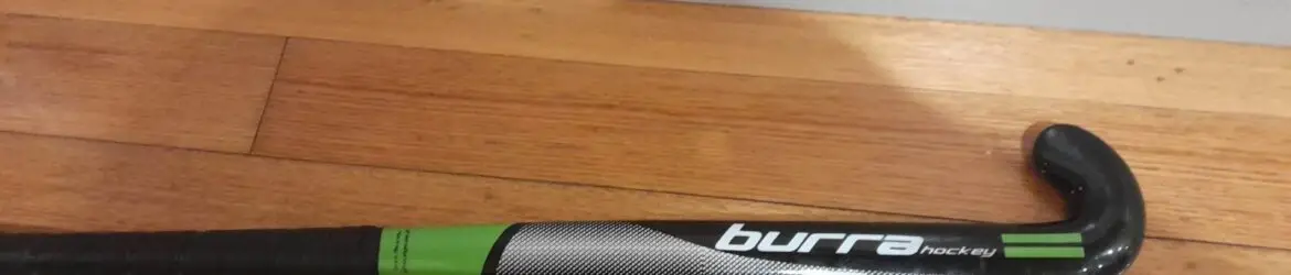 Burra junior hockey stick at Greensborough Hockey Club