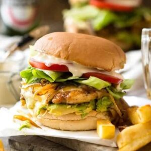 Chicken Burger Meal