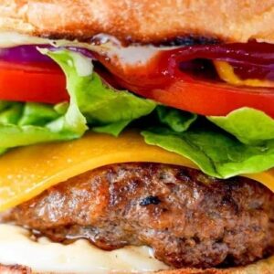 Beef Burger Meal