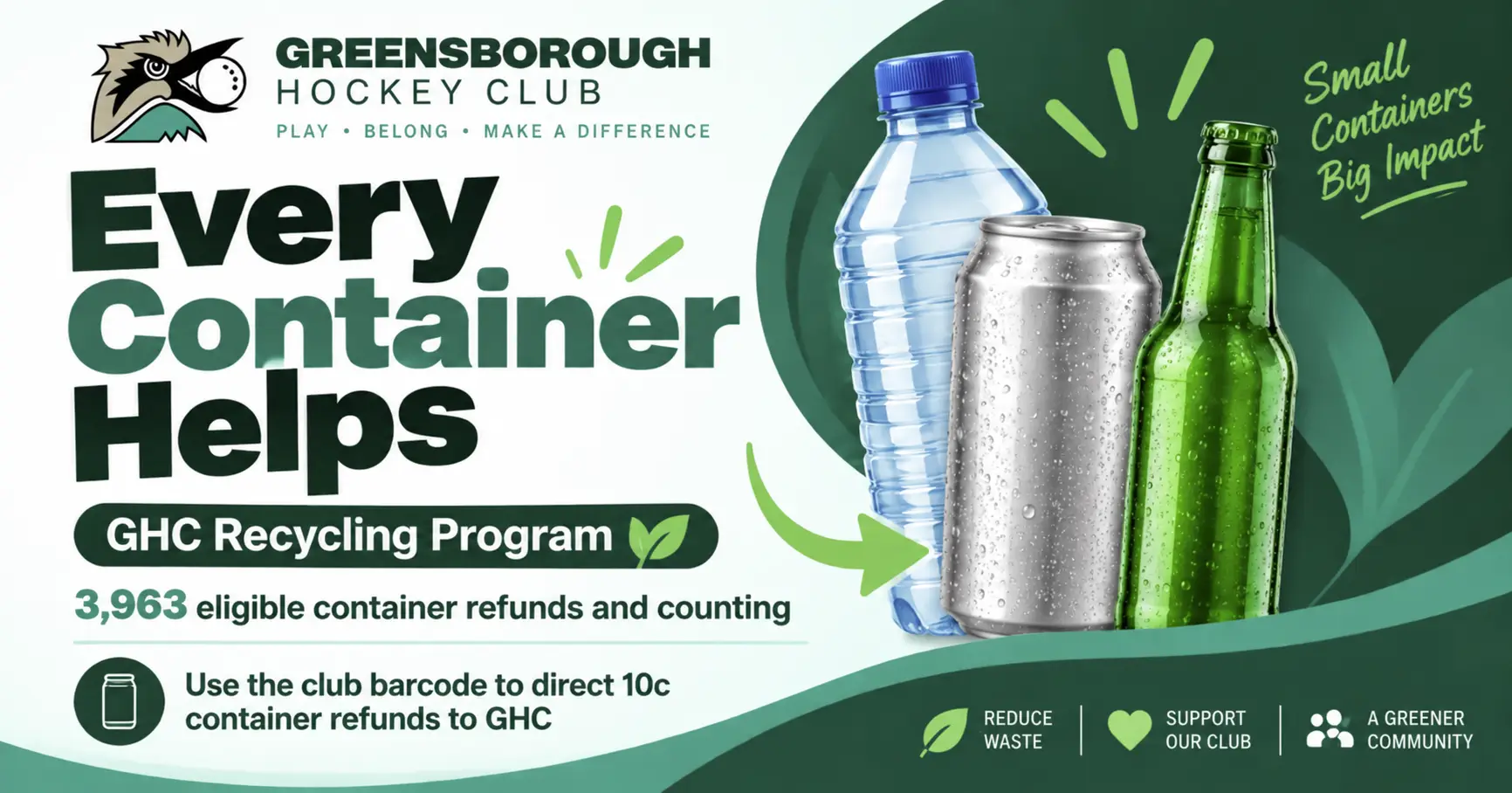 From Bottles and Cans to Something Bigger: GHC’s Recycling Program Now