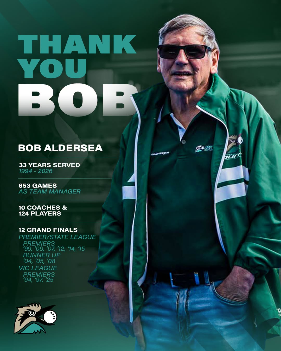 Thank you, Bob Aldersea: decades of service to hockey