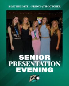 Greensborough Hockey Club Senior Presentation Evening save-the-date graphic for Friday 9 October 2026