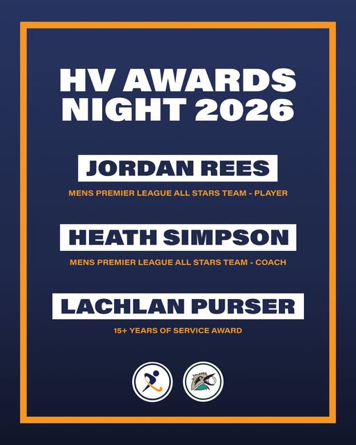Three Burra members recognised at the 2026 Hockey Victoria awards